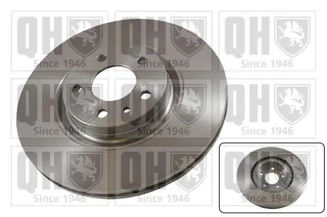 Гальмiвнi диски Fiat Doblo/Fiorino/Qubo 07-/Opel Combo 12- QUINTON HAZELL BDC3503