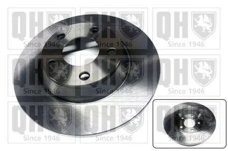 Диск тормозной (передний) Audi A4 94-01 (280х13) QUINTON HAZELL BDC4578