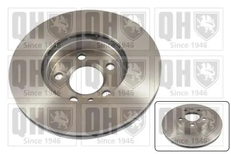 Гальмiвнi диски VW Sharan 95-10/Ford Galaxy 95-06 QUINTON HAZELL BDC4628