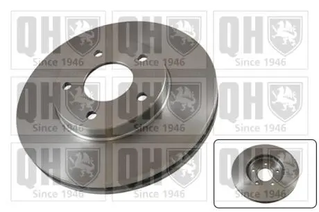 Гальмiвнi диски Nissan Almera/Primera/X-Trail 01-13 QUINTON HAZELL BDC5237
