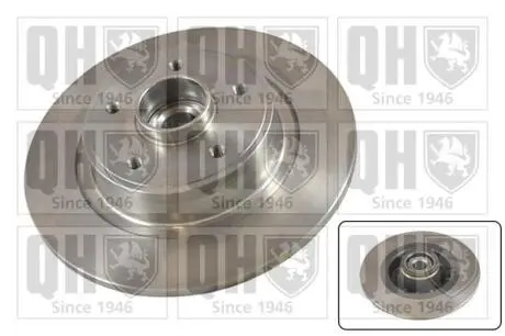 Гальмiвнi диски з пiдшипником Renault Laguna II 01-07 QUINTON HAZELL BDC5297