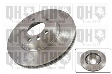 Гальмiвнi диски правий Porsche Cayenne/VW Touareg 02- QUINTON HAZELL BDC5477