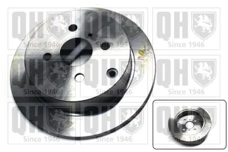 Гальмiвнi диски Toyota Corolla/Vitz/Yaris 99- QUINTON HAZELL BDC5482