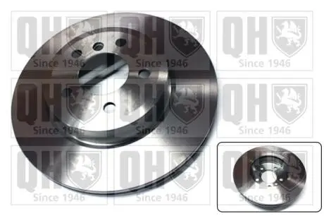 Гальмiвнi диски BMW X3 (E83) 03-11 QUINTON HAZELL BDC5535