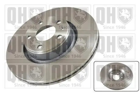 Гальмiвнi диски Audi A6 04-11 QUINTON HAZELL BDC5546