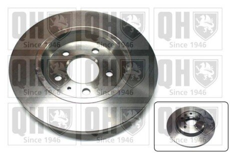 Гальмiвнi диски Audi A4/A5/Q5 07-/A6/A7 11- QUINTON HAZELL BDC5618