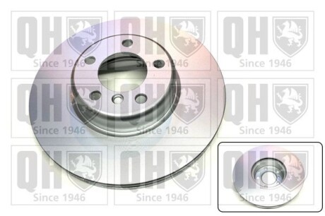 Гальмiвнi диски BMW 1 (F20, F21) QUINTON HAZELL BDC6036