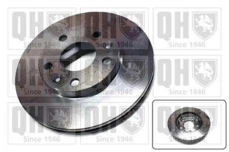 Гальмiвнi диски QUINTON HAZELL BDC6056