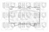 Колодки тормозные (передние) Toyota Land Cruiser 100 98-07/Prado 02-10/Lexus LX 98-08 QUINTON HAZELL BP1194 (фото 1)