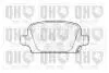 Колодки тормозные (задние) Opel Corsa C 00-12 QUINTON HAZELL BP1267 (фото 1)