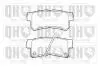 Колодки тормозные (задние) Daewoo Rexton/Ssangyong Rexton 02-/Actyon 05-/Korando 97-06 QUINTON HAZELL BP1387 (фото 1)