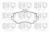 Колодки тормозные (передние) MB Vaneo (W414) 02-05 (+датчик) QUINTON HAZELL BP1469 (фото 1)