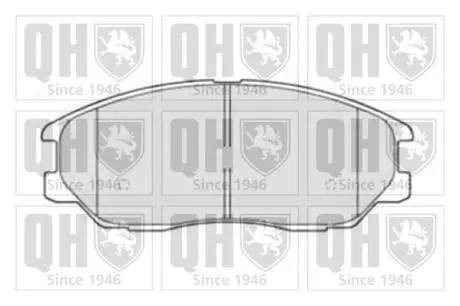 Гальмiвнi колодки дисковi QUINTON HAZELL BP1510