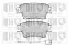 Колодки тормозные (задние) Fiat Punto 08- QUINTON HAZELL BP1768 (фото 1)
