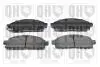 Колодки тормозные (передние) Nissan NV200 10- QUINTON HAZELL BP1793 (фото 1)