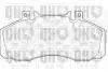 Колодки тормозные (передние) MB 609-814/Vario QUINTON HAZELL BP647 (фото 1)