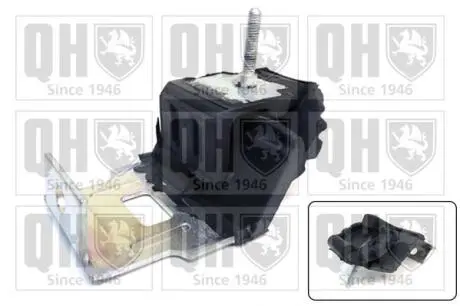 Кронштейн крепления глушителя Renault Laguna 1.9/2.0/2.2 dCi 01- QUINTON HAZELL EM4888