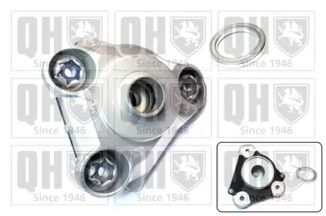 Подушка амортизатора (переднего) + подшипник Fiat Ducato 06- (L) QUINTON HAZELL EMA6129