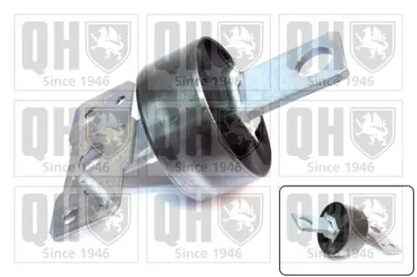 Сайлентблок рычага (заднего/спереди) Ford Galaxy/Mondeo IV/Volvo S60/S80/V70III 06- (R) (продол.) QUINTON HAZELL EMS8551