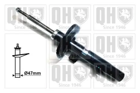Амортизатор газовый передний, правый, d=47mm, 5202VJ, 520826 QUINTON HAZELL QAG878005