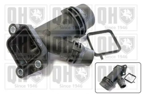 Фланець системи охолодження BMW 3 (E46)/5 (E39) 2.0-3.0d QUINTON HAZELL QTH1003CF