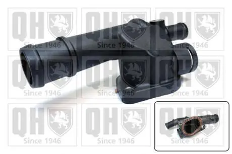 Фланец системы охлаждения VW Caddy III 1.9TDI/2.0TDI 04-10 QUINTON HAZELL QTH1014CF