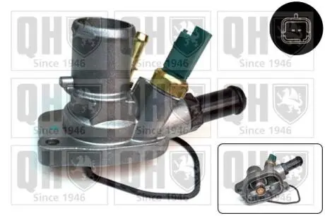 Термостат Fiat Fiorino/Doblo 1.4 05- (88 °C) QUINTON HAZELL QTH642K