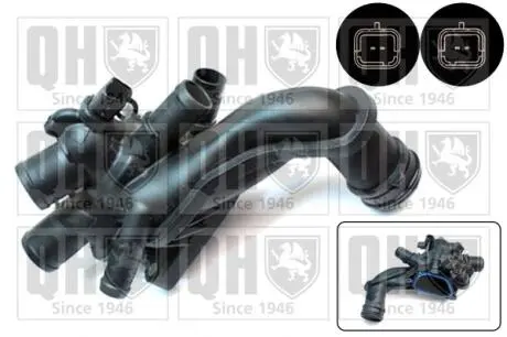 Термостат Citroen C4/Peugeot 207/308 1.6 16V 08- (105°C) QUINTON HAZELL QTH665K