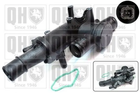 Термостат Fiat Scudo 2.0 JTD 07- (83°C) QUINTON HAZELL QTH667K