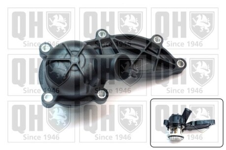 Термостат Audi A4/A6 2.4-3.2FSI 04- (88°C) (с прокладкой) QUINTON HAZELL QTH747K