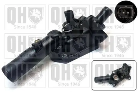 Корпус термостата t 83 Renault Kangoo/Megane III/IV/Scenic III/IV 1.5dCi 09- QUINTON HAZELL QTH995K