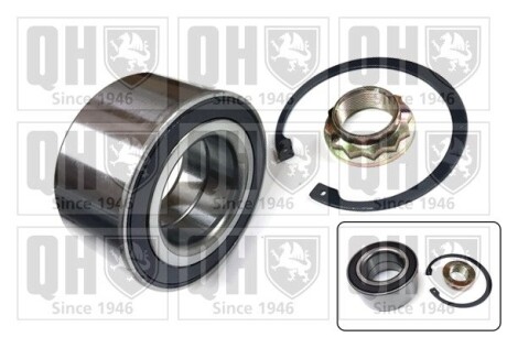 Подшипник ступицы (задней) BMW 3 (F30/F31/F80)/4 (F33/F83/F32/F82) 11- (+ABS) QUINTON HAZELL QWB1584