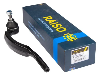 Наконечник тяги рулевой лев. Citroen C6/Peugeot 407 04- RAISO RL-381758C