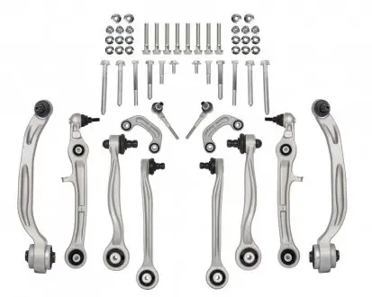 К-кт важелів підвіски перед. Audi A6 C6 04-11 RAISO RL-4B8998-KIT