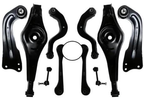 Комплект важелів підвіски (задньої) Audi A3/Q3/Skoda Octavia II/Superb II/VW Golf V 03- RAISO RL-505320-KIT