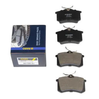 Колодки гальмівні диск. зад. Audi A4 B5/B6/Passat/Golf/Caddy III/Fabia/Octavia 86- RAISO RP1330
