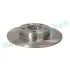 TARCZA HAM. OPEL CORSA D 06-, CORSA E 14- 264X10 TYЈ /5 OTWORУW/ RAP BRAKES RD0100 (фото 2)
