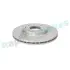 TARCZA HAM. POWLEKANA RENAULT MEGANE 1,9TD-2,0 259X20,6 PRZУD RAP BRAKES RD0807C (фото 2)