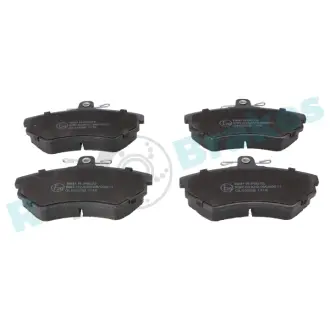 KLOCKI HAM./PRZ/ VW PASSAT 88- 19MM / podciкcie 7mm Wys.12mm, zam do GDB1044 RAP BRAKES RP0035