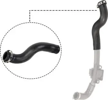 Патрубок інтеркулера Kangoo 1.5dCi 08- RAPRO R12501