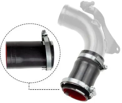 Патрубок інтеркулера Mondeo IV/V/Focus III/Fiesta VI/VII 1.5/1.6TDCI 10- RAPRO R16383