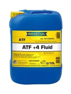 Олива для автоматичних трансмісій (10L +), CHRYSLER ATF +4 RAVENOL 121110001001999 (фото 1)