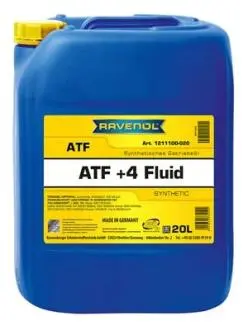 Мастило PRZEKгADNIOWY ATF+4 FLUID 20L RAVENOL 121110002001999 (фото 1)