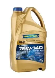 Смазка PRZEKгADNIOWY SLS SAE 75W140 GL-5 LS 4L RAVENOL 122111000401999 (фото 1)