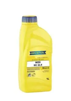 Мастило MTF MZG (1L +) 90 API GL-4, FORD M2C9008 A, MAN 341 E1, MAN 341 Z1, MB 235.1, MIL L-2105D, ZF TE-ML 02A, ZF TE-ML 17A RAVENOL 122310200101999