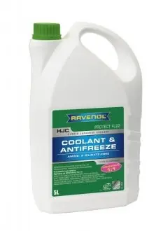 Антифриз зелений 5л FL22 HJC концентрат (1:1 -37°C) RAVENOL 1410122005