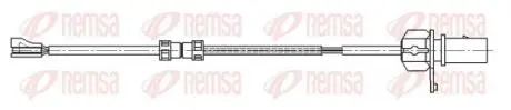 Датчик гальм колод. AUDI A6 18- REMSA 001190