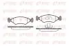 Тормозные колодки, дисковый тормоз.) REMSA 011910 (фото 1)
