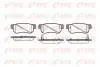Тормозные колодки, дисковый тормоз.) REMSA 074632 (фото 1)
