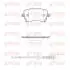 Колодки тормозные (задние) VW T5/T6 2.0 TDI 03- REMSA 089712 (фото 1)